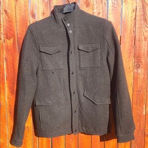 Wool Jacket, men’s, Powder River, Gray
